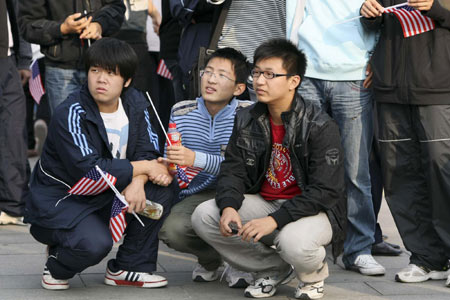 US Coast Guard's Cutter Rush docks at Shanghai