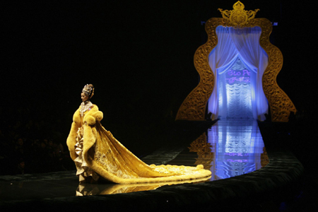 Creations by Chinese designer Guo Pei