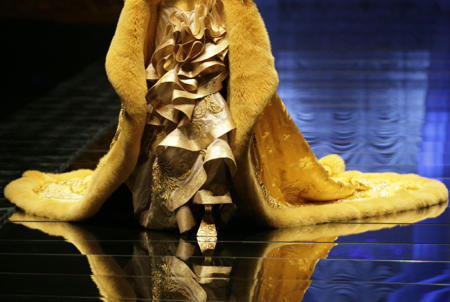 Creations by Chinese designer Guo Pei