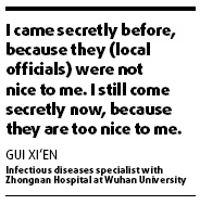 A fighter against AIDS in China