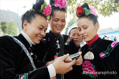 China's Minority Miao celebrate Miao Festival
