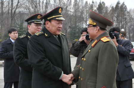 Defense minister arrives in DPRK