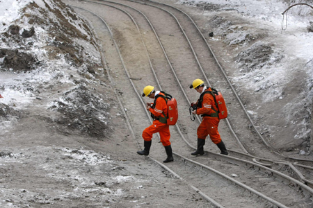 China coal mine