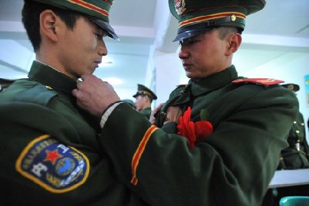 Nov 24 marks the annual Chinese soilders retirement day