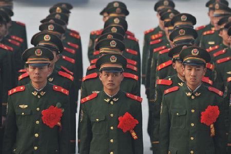 Nov 24 marks the annual Chinese soilders retirement day