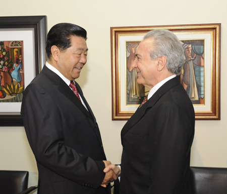 China, Brazil pledge closer cooperation