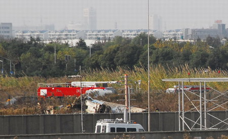 Three dead, four injured in cargo plane crash in Shanghai