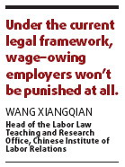 Migrants to fight for missing wages
