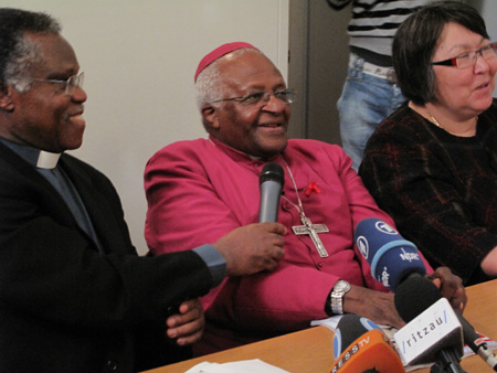 Rev Tutu urges more emissions cuts by rich nations
