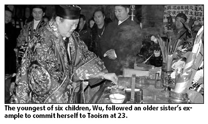 First woman leader of Taoist clerical orthodoxy