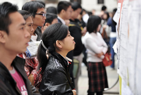 5,000 posts open to job seekers in S China