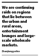 Arms crackdown: 25-member gang busted