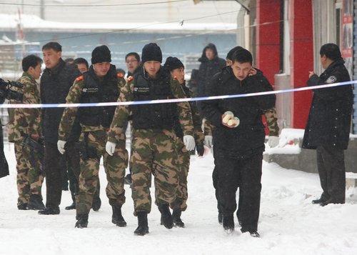 Hostage taker shot dead in NE China