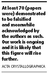 Academics fired for cases of fraud