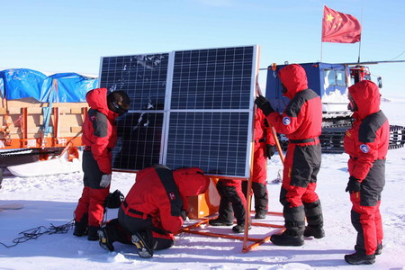 China sets up new seismic sensor on Antarctica