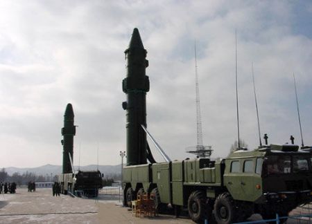 China conducts missile interception test