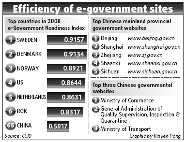 China's e-government faulted in review