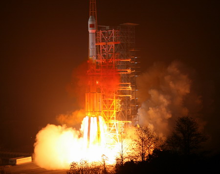 China launches orbiter for navigation system