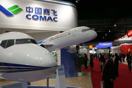 COMAC plans to sell 2,000 C919 jetliners in 20 years