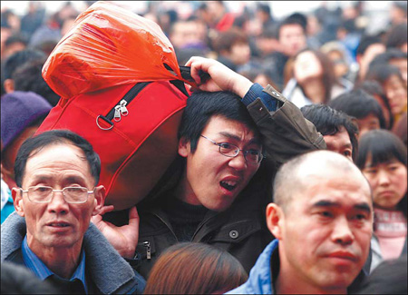 Stranded passengers finally make way home