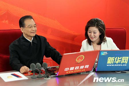Wen: Only democracy sustains governance