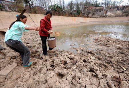 Water shortage worsens in Yunnan