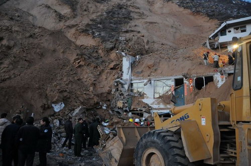 Two landslides kill at least 13 in NW China