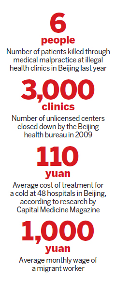 Poor patients gambling with their lives