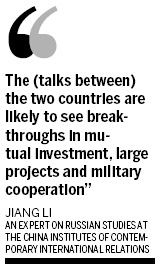 China, Russia sign major agreements worth $1.6bn