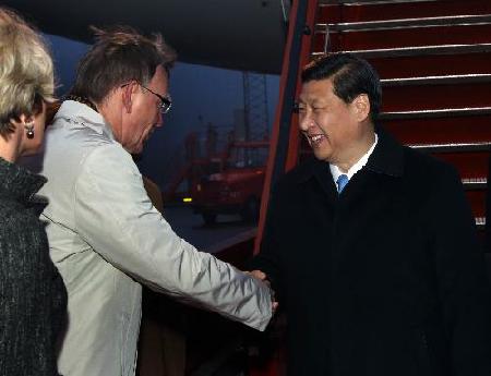 Chinese vice president kicks off visit to Sweden