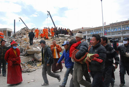 Toll hits 1,339 as cold threat looms in Yushu