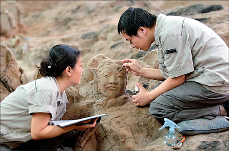 More Terracotta Warriors rise from the earth