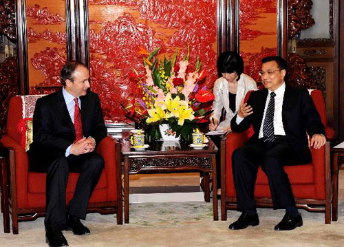 China vows to lift Sino-Irish ties to new high