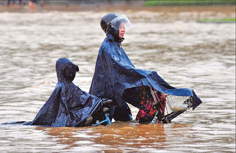 Heavy rains wreak havoc across China