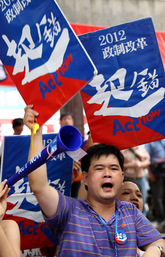 HK elections hotly debated