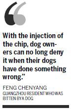 Dogs fitted with chips in run-up to Asian Games