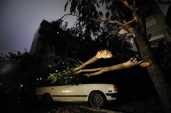 Typhoon Conson hits Hainan; 2 killed