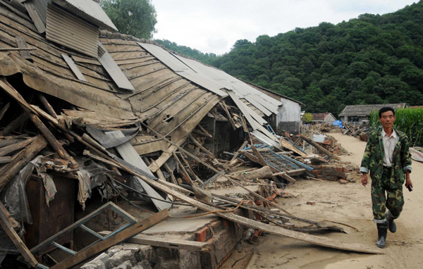 Death toll from floods in NE China rises to 74