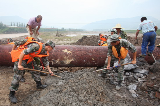 Tap water set to resume after floods in NE China