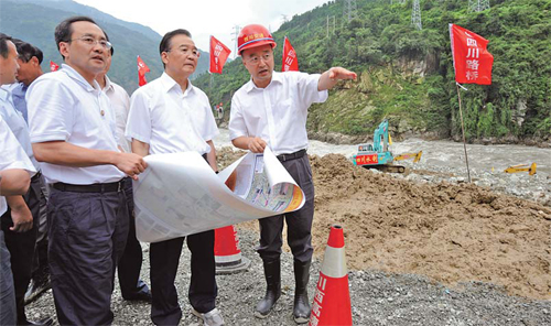 Quake, and now mudslides in Yingxiu