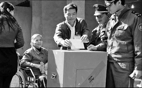 As vote kicks off, villagers get new power
