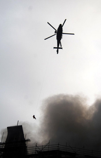 42 killed in high-rise building fire in Shanghai