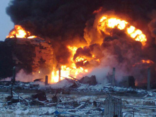 5 Chinese missing in Russia oil refinery blast