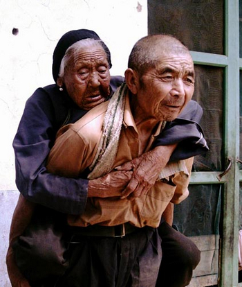 Men taking care of 100-year-old mother remain single