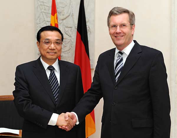Chinese vice premier meets Merkel on ties