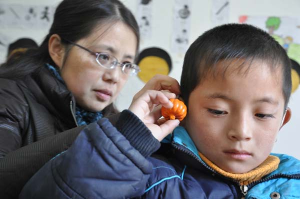 Chinese prevent child deaf