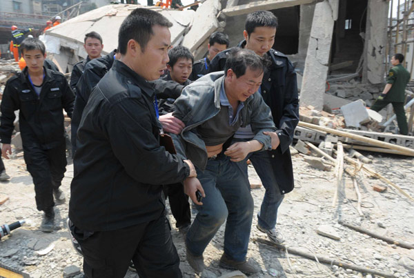 China building collapse