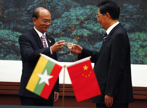 China, Myanmar forge partnership, ink deals