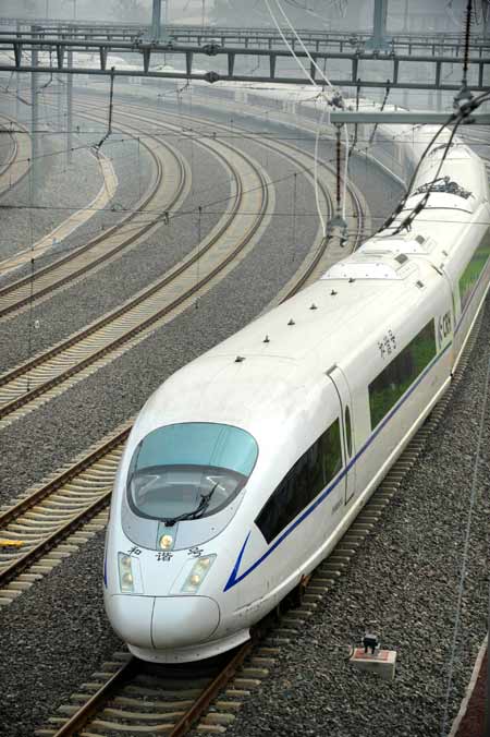 High-speed train opens corridor of opportunitie