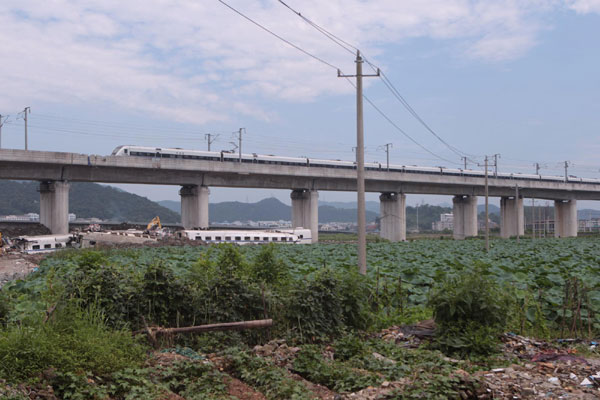 First train passes accident site after deadly collision